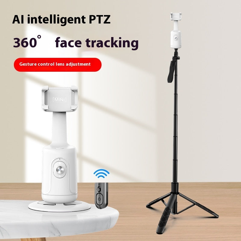 Grabzaa™ 360° Auto Face Tracking Gimbal – Your Smart AI-Powered Video Companion!