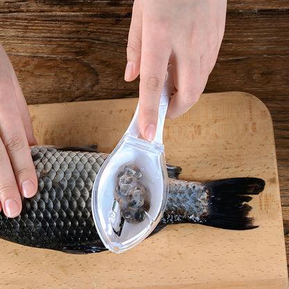 Grabzaa™ Fish Skin Brush – Quick & Easy Fish Cleaning Tool for Every Kitchen!