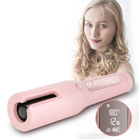 Grabzaa™ USB Wireless Charging Anti-Scalding Automatic Curling Iron!