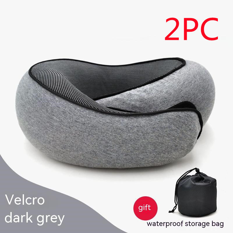 "Grabzaa™ Travel Neck Pillow – Ultimate Comfort & Support"