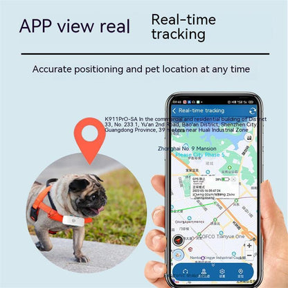 Grabzaa™ 4G Pet Locator – Waterproof GPS Tracker for Dogs & Cats