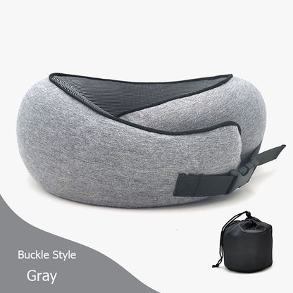 "Grabzaa™ Travel Neck Pillow – Ultimate Comfort & Support"