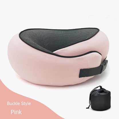 "Grabzaa™ Travel Neck Pillow – Ultimate Comfort & Support"