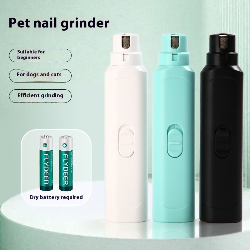 "Grabzaa™ Electric Cat Nail Trimmer – Safe & Easy Pet Grooming Tool"