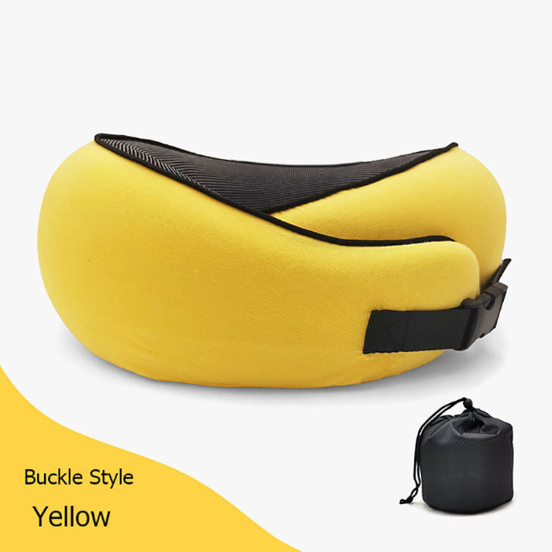 "Grabzaa™ Travel Neck Pillow – Ultimate Comfort & Support"