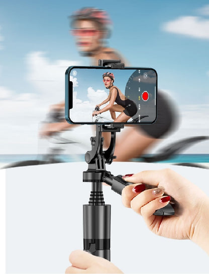 Grabzaa™ 360° Auto Face Tracking Gimbal – Your Smart AI-Powered Video Companion!