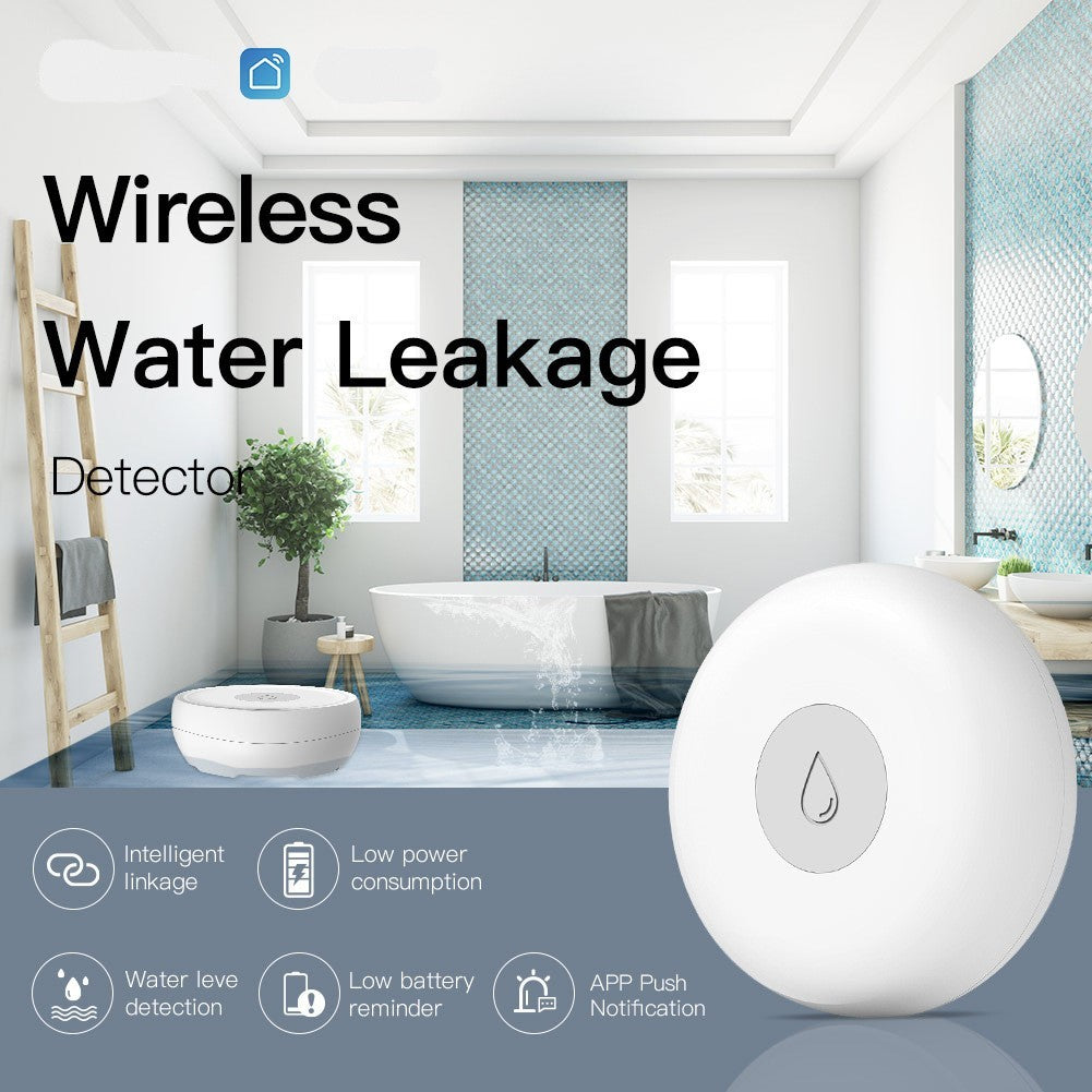 Grabzaa™ Doodle Smart Water Leakage Detection Alarm – Phone APP Water Level Detector!