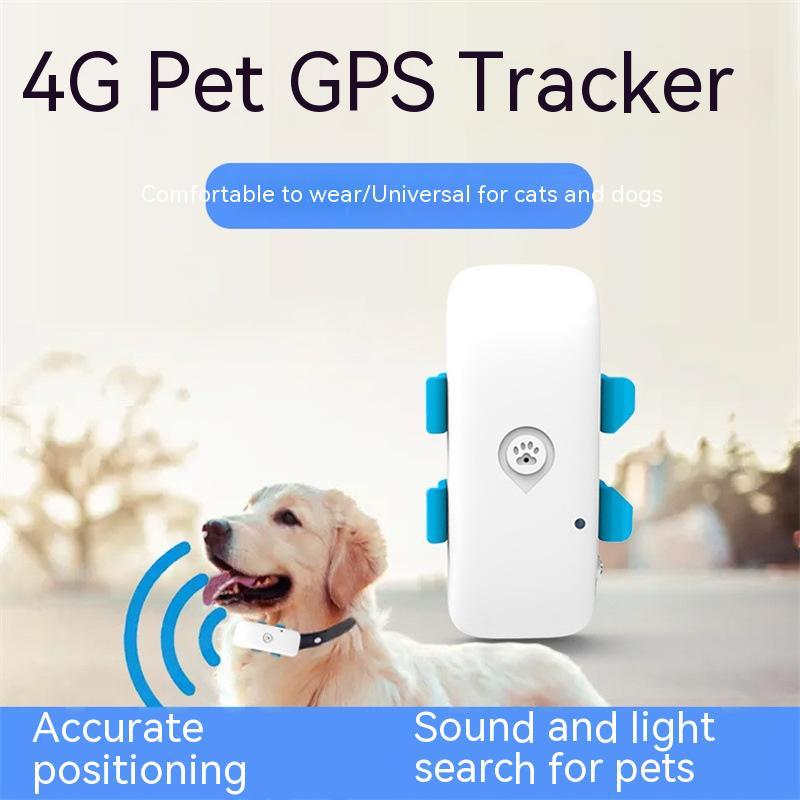 Grabzaa™ 4G Pet Locator – Waterproof GPS Tracker for Dogs & Cats